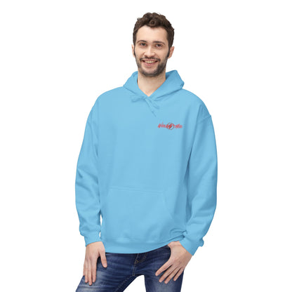 Wicked E- Moto Rear Logo Unisex Midweight Softstyle Fleece Hoodie