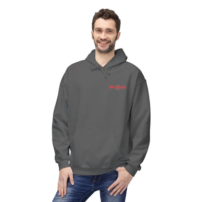 Wicked E- Moto Rear Logo Unisex Midweight Softstyle Fleece Hoodie