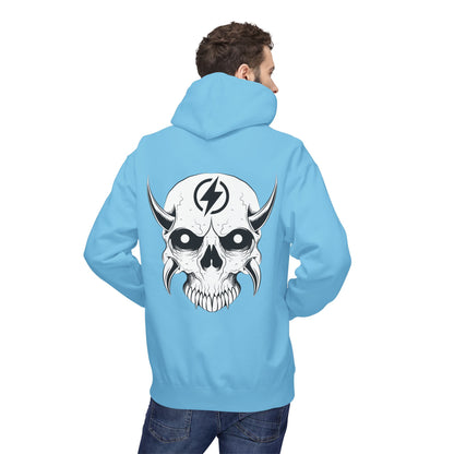 Wicked E- Moto Rear Logo Unisex Midweight Softstyle Fleece Hoodie