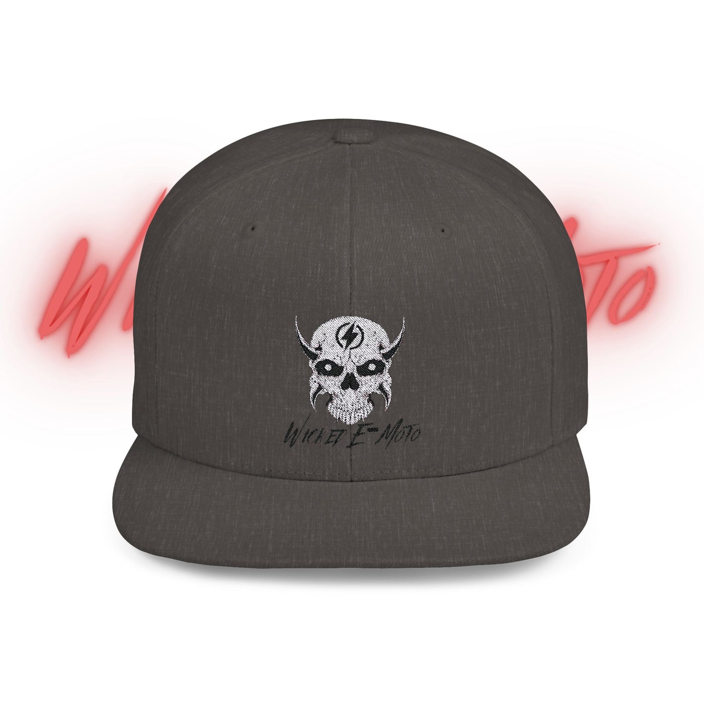 Wicked E-Moto Signature Flat Bill Snapback