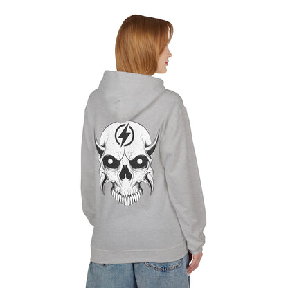 Wicked E- Moto Rear Logo Unisex Midweight Softstyle Fleece Hoodie