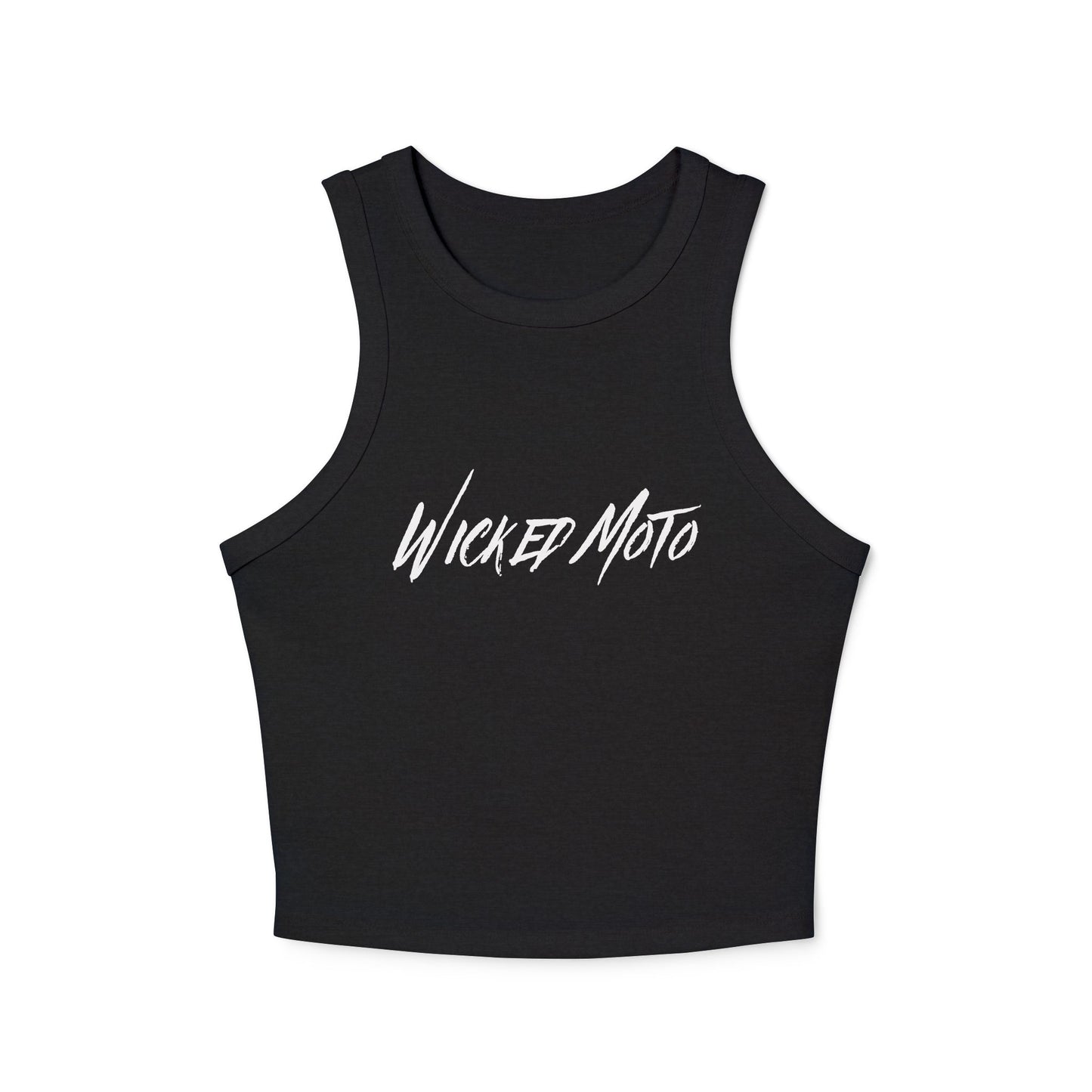 Wicked Moto Customs Women's Micro Rib Racer Tank Top