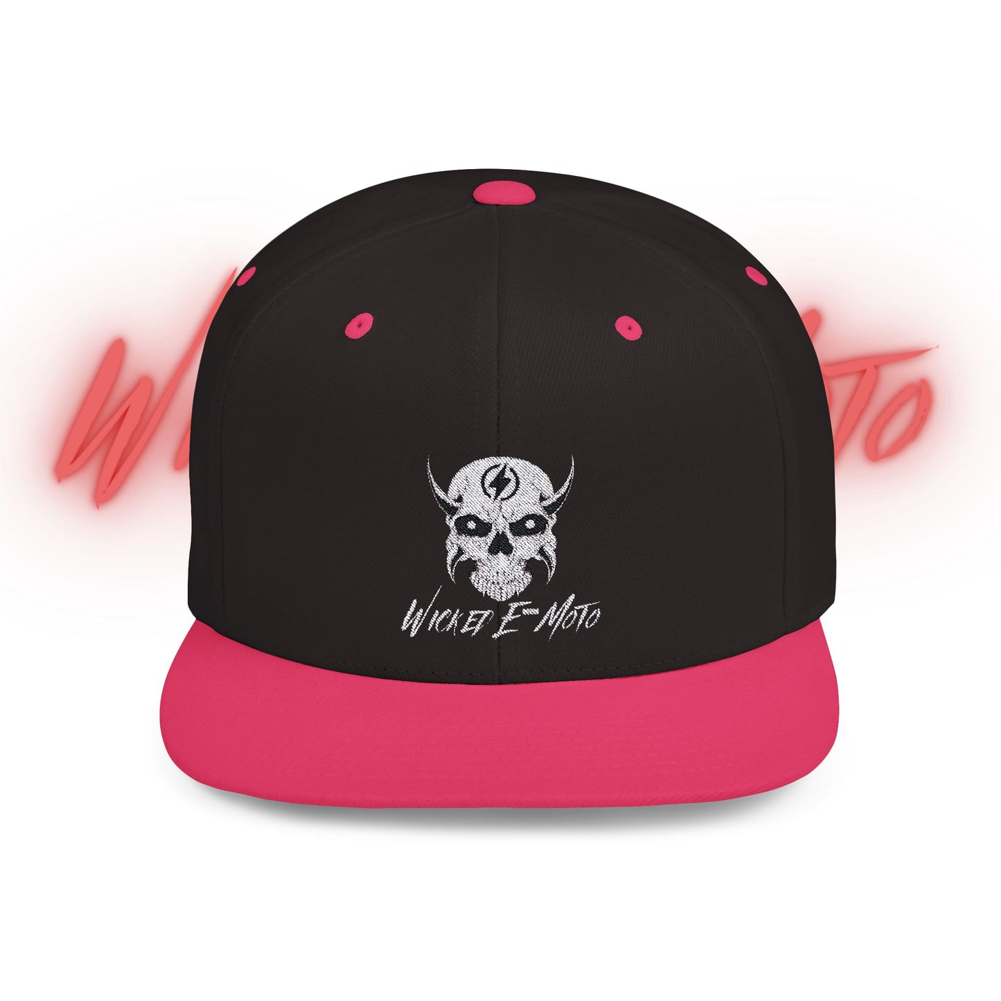 Wicked E-Moto Signature Flat Bill Snapback