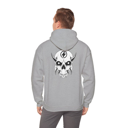 Wicked E-Moto Rear logo Unisex Heavy Blend™ Hooded Sweatshirt