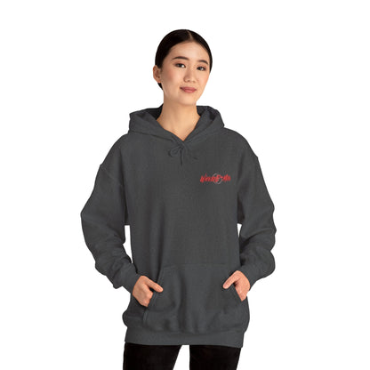 Wicked E-Moto Rear logo Unisex Heavy Blend™ Hooded Sweatshirt