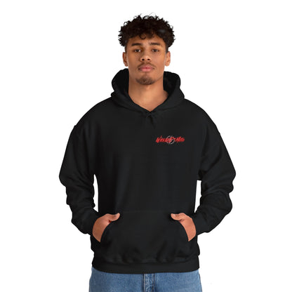 Wicked E-Moto Rear logo Unisex Heavy Blend™ Hooded Sweatshirt