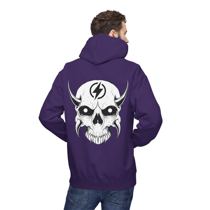 Wicked E- Moto Rear Logo Unisex Midweight Softstyle Fleece Hoodie