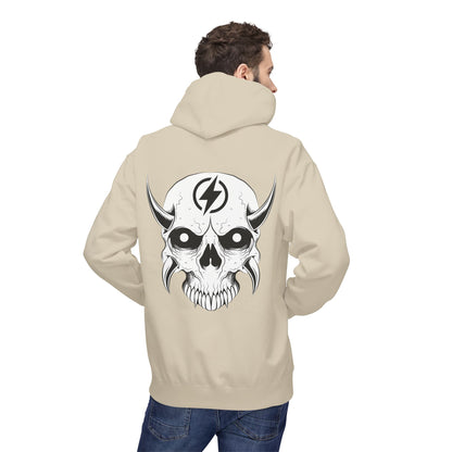 Wicked E- Moto Rear Logo Unisex Midweight Softstyle Fleece Hoodie