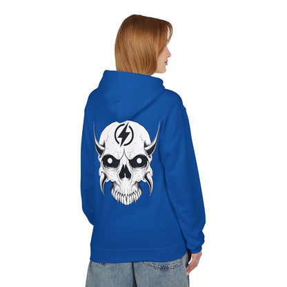 Wicked E- Moto Rear Logo Unisex Midweight Softstyle Fleece Hoodie