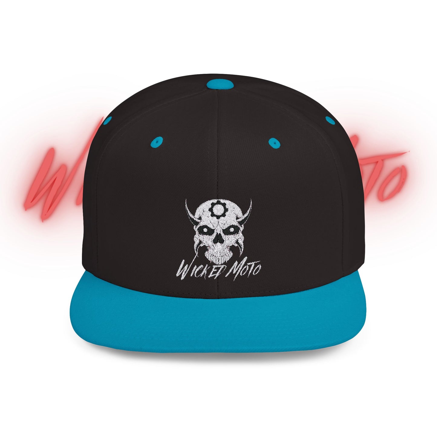 Wicked Moto Signature Flat Bill Snapback